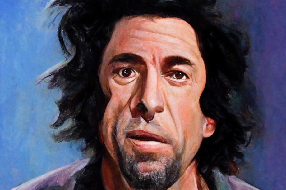 Dave Grohl but he's Cosmo Kramer