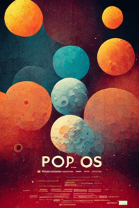 Pop OS Linux Distro Movie Poster 1